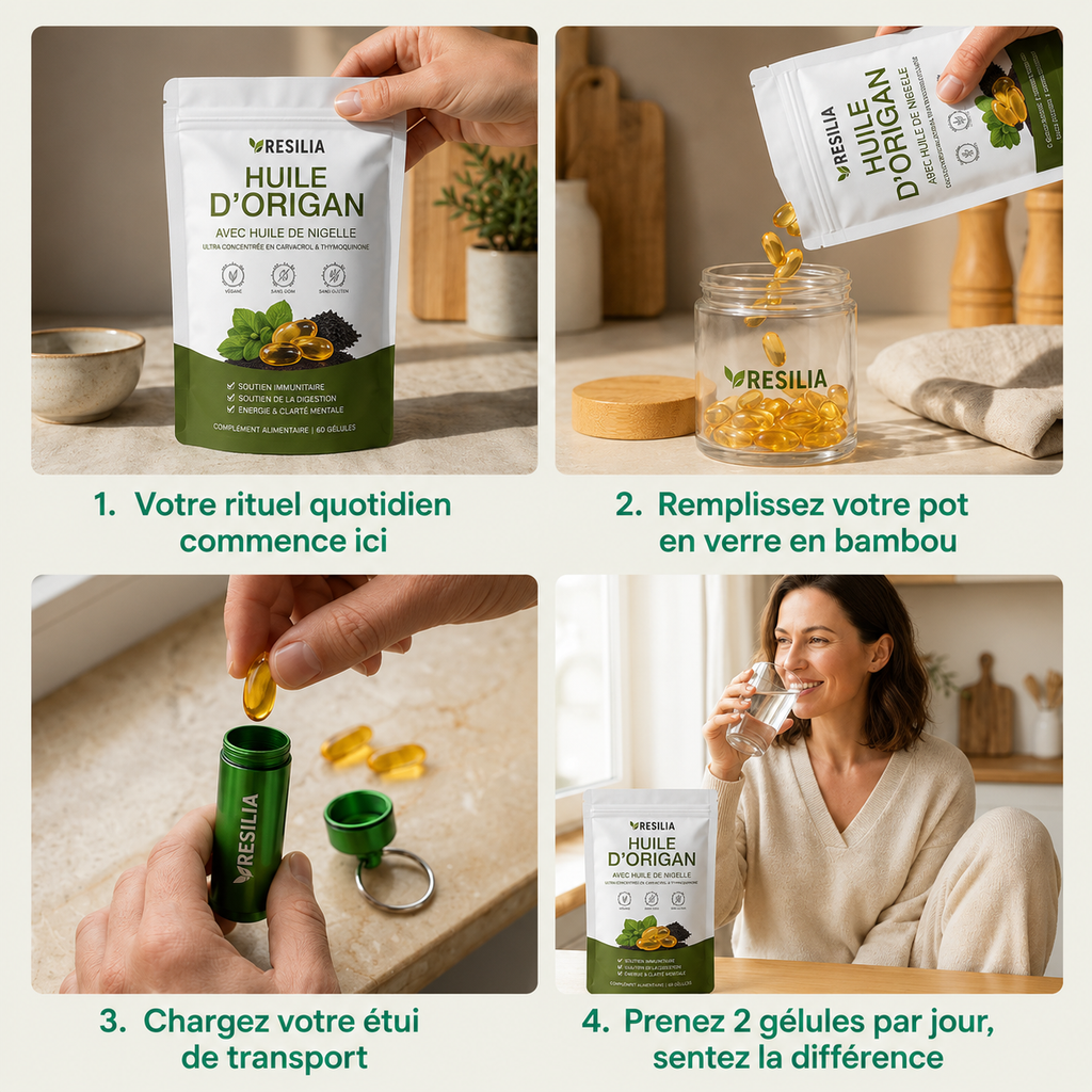 Huile d’Origan + Nigelle – Complexe Bien-Être Quotidien