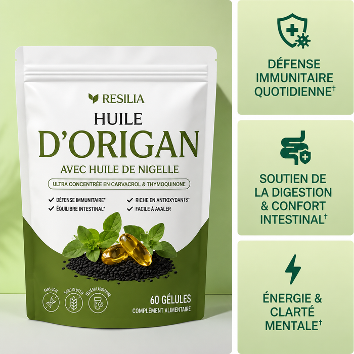 Huile d’Origan + Nigelle – Complexe Bien-Être Quotidien