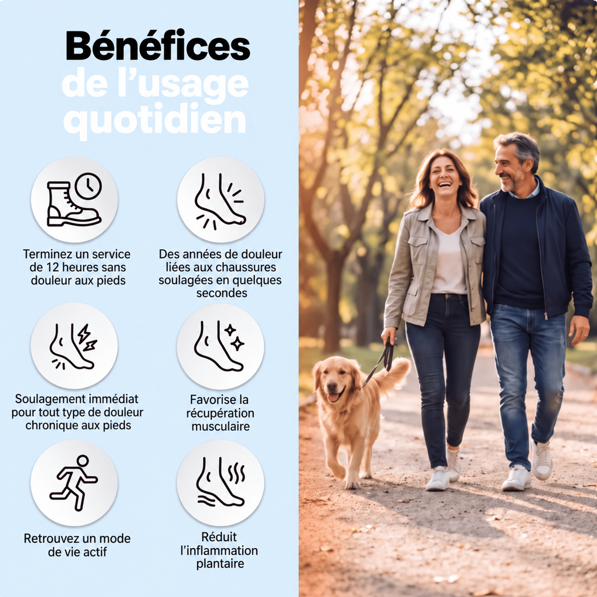 Semelles de massage
