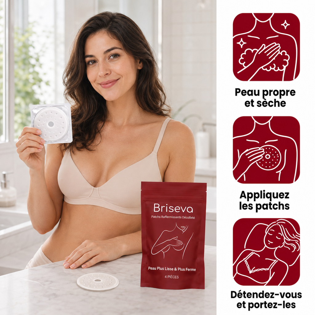 Briseva - Patchs Raffermissants Décolleté