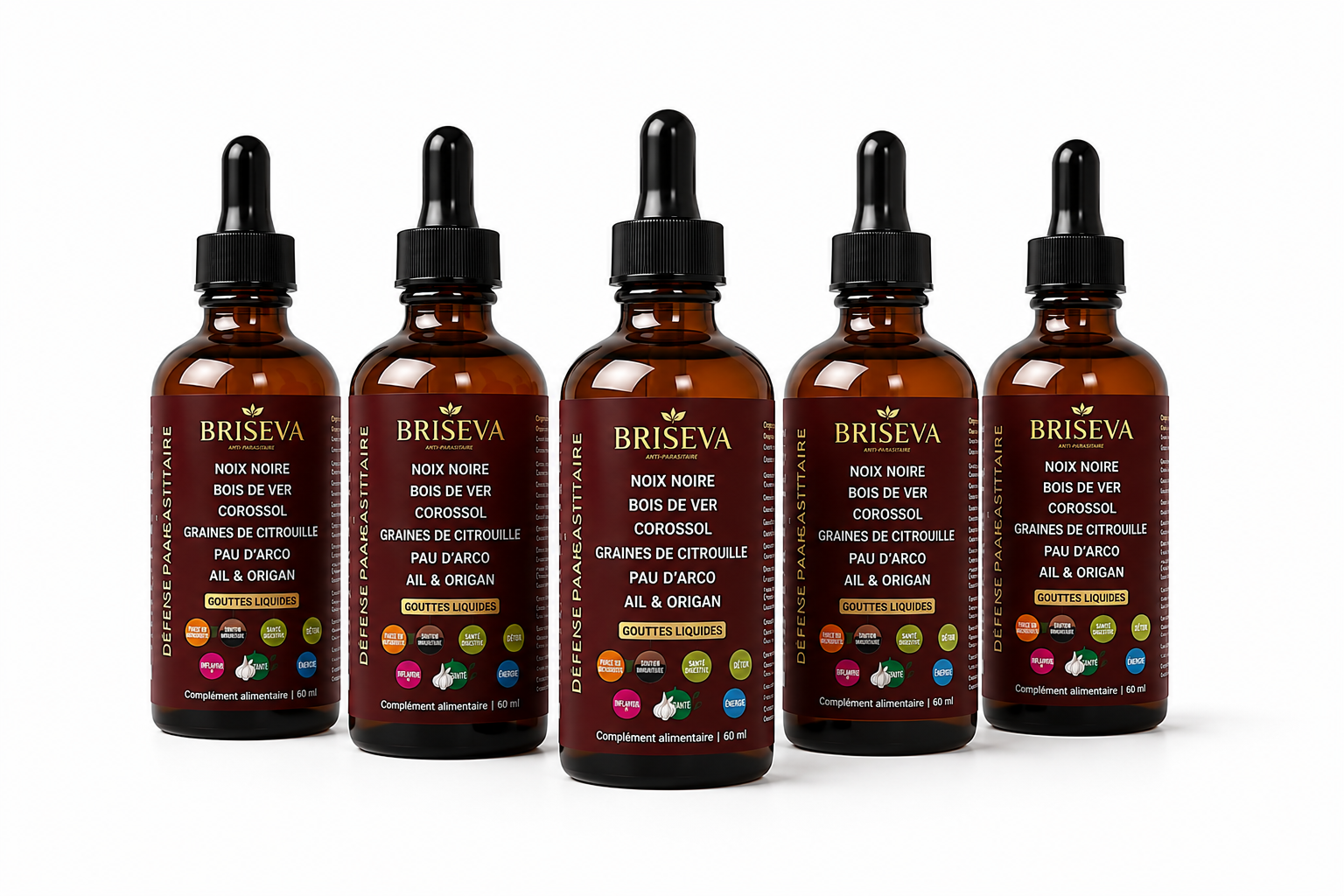 Briseva - Cure détoxifiante à l'absinthe pour éliminer les parasites