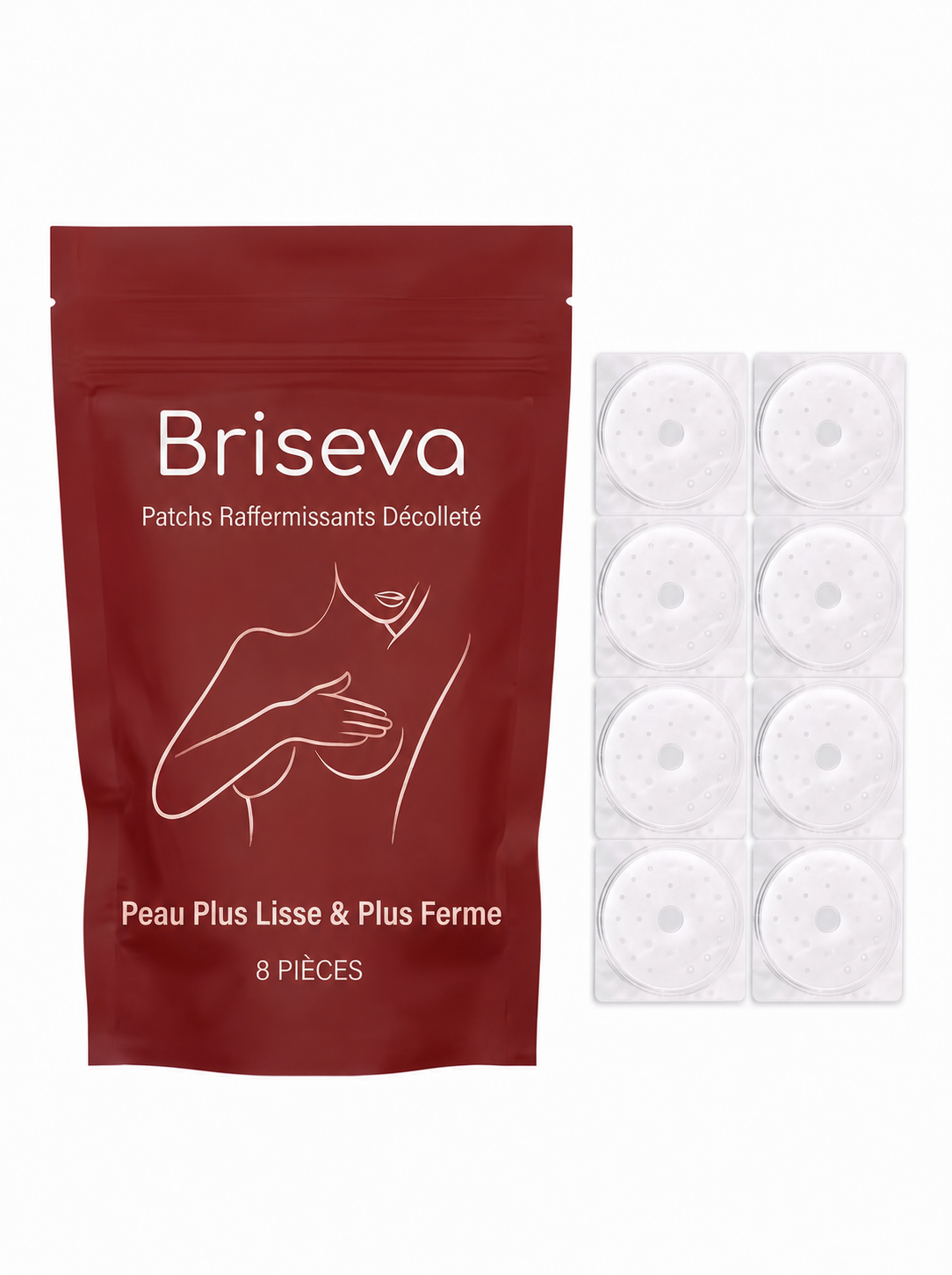 Briseva - Patchs Raffermissants Décolleté