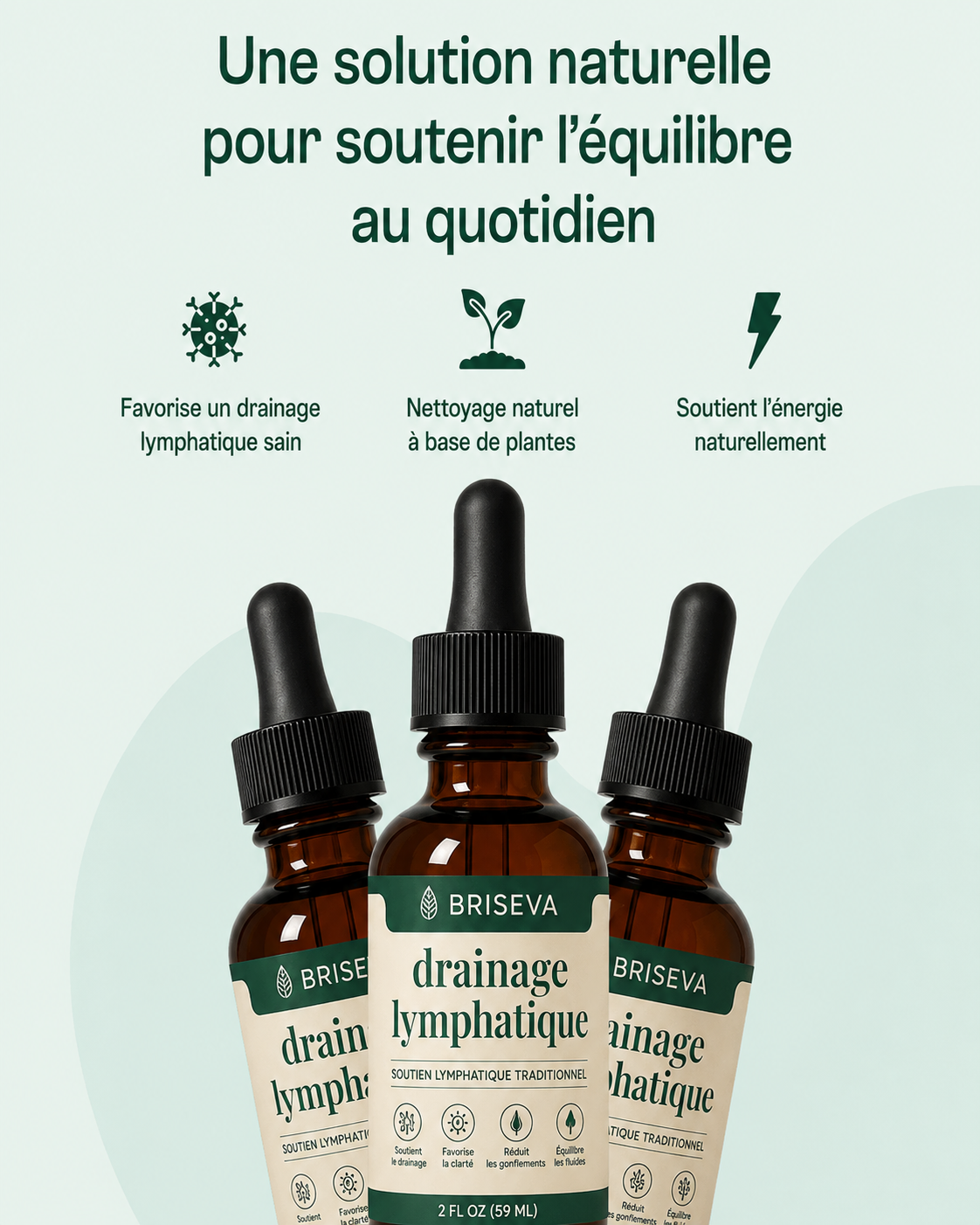 Briseva - Gouttes de drainage lymphatique