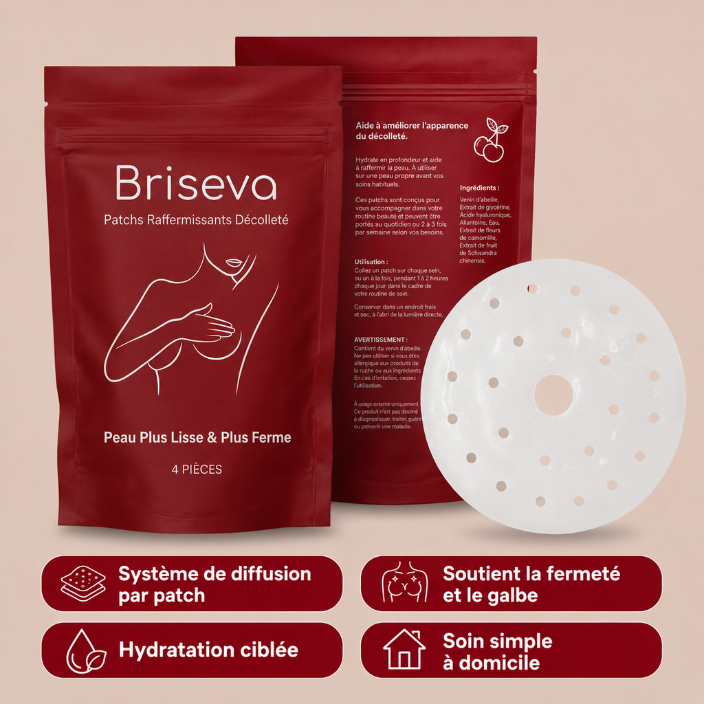 Briseva - Patchs Raffermissants Décolleté