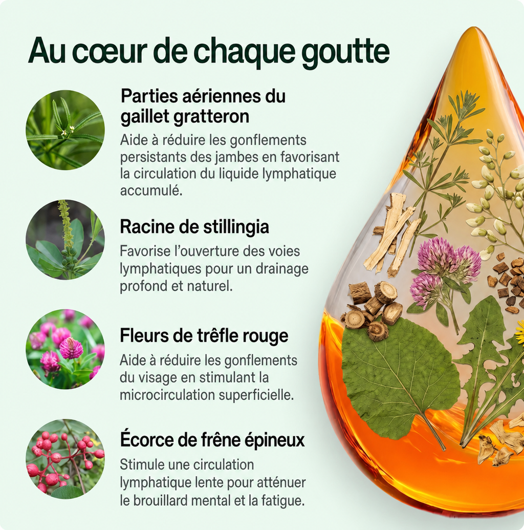 Briseva - Gouttes de drainage lymphatique