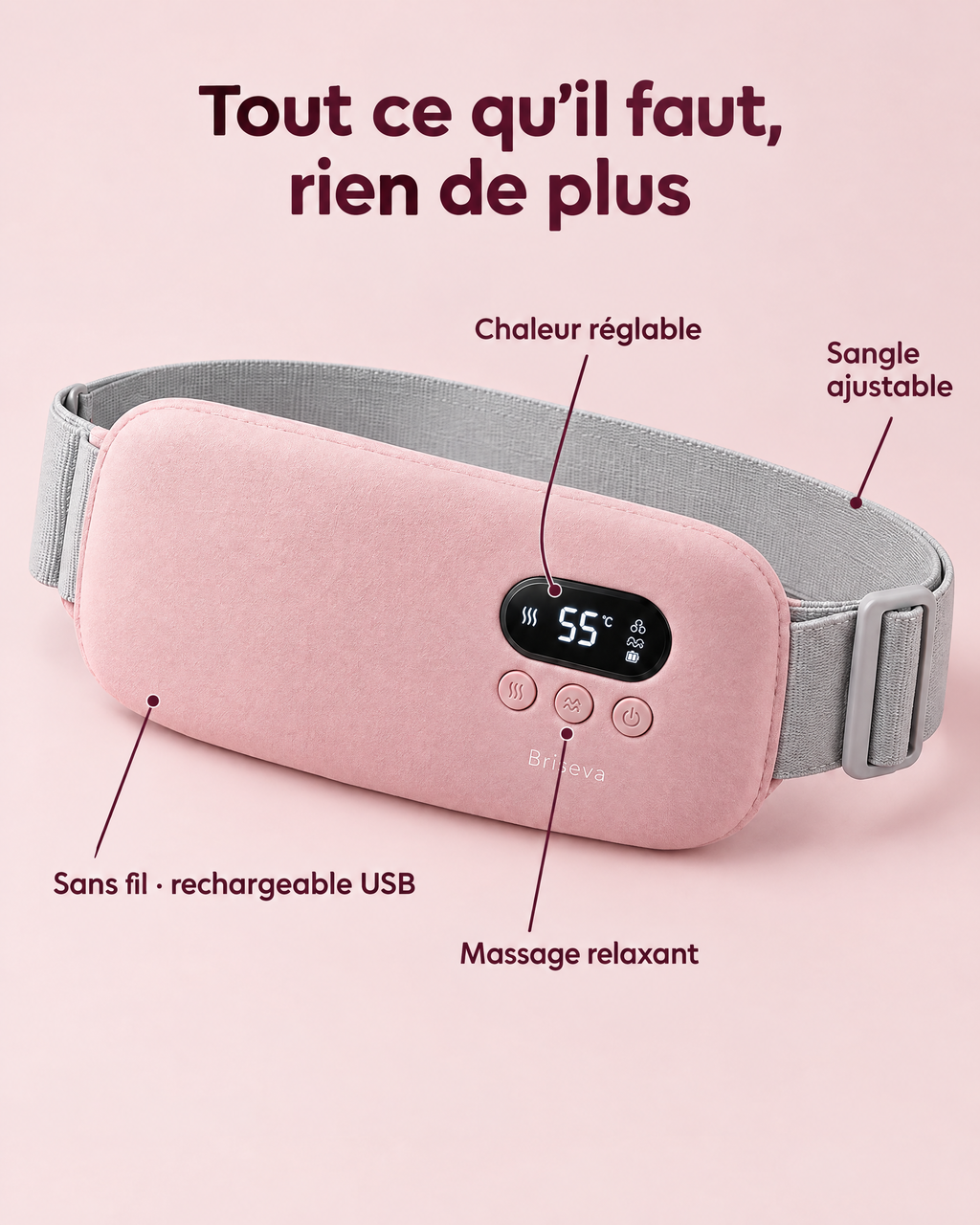Fonctions de la ceinture Briseva